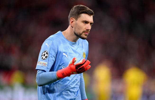 SOCCER CHAMPIONS LEAGUE 2026–2027 SEASON Preliminary Round, Matchday 1, September 10, 2026 FC Bayern Munich vs. FK Bodø Glimt Goalkeeper Nikita Haikin FK Bodø Glimt