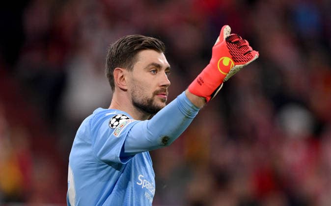 SOCCER CHAMPIONS LEAGUE 2026–2027 SEASON Preliminary Round, Matchday 1, September 10, 2026 FC Bayern Munich vs. FK Bodø Glimt Goalkeeper Nikita Haikin FK Bodø Glimt