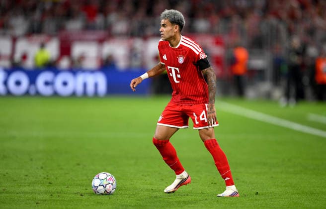 SOCCER CHAMPIONS LEAGUE 2026–2027 SEASON Preliminary Round, Matchday 1, September 10, 2026 FC Bayern Munich vs. FK Bodø Glimt Luis Díaz FC Bayern Munich