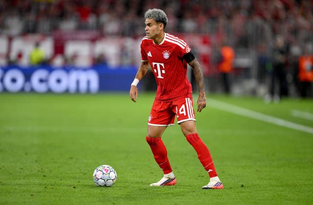SOCCER CHAMPIONS LEAGUE 2026–2027 SEASON Preliminary Round, Matchday 1, September 10, 2026 FC Bayern Munich vs. FK Bodø Glimt Luis Díaz FC Bayern Munich