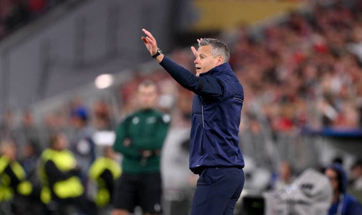 SOCCER CHAMPIONS LEAGUE 2026–2027 SEASON Preliminary Round, Matchday 1, September 10, 2026 FC Bayern Munich vs. FK Bodø Glimt Coach Kjetil Knutsen FK Bodø Glimt