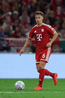 September 10, 2026, GER, Soccer, Men s, UEFA Champions League, Group Stage, 2026–2027 Season, Matchday 1, FC Bayern Munich vs. FK Bodø Glimt, Individual Play, Full-Body Shot, Isolated Figure, Joshua Kimmich, FC Bayern Munich, 06 Munich, Allianz Arena, Bayern, Germany Copyright: xNordphoto Schneiderx