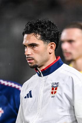 Como™s Lucas da Cunha before the UEFA Champions League stage match Phase MD1 between Calcio Como and RB Leipzig at the Giuseppe Sinigaglia stadium in Como, north Italy -September 10, 2026 - Soccer.  Copyright: xTizianoxBallabio LaPressex