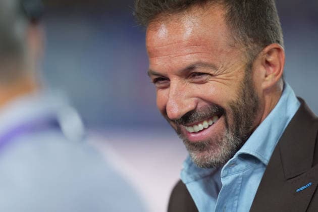 Alex Del Piero during the UEFA Champions League football match between Como and RB Leipzig - Champions League 2026 2027 - Giuseppe Sinigallia in Como , north Italy - Thursday , September 10 , 2026. - Soccer  Copyright: xSpada LaPressex