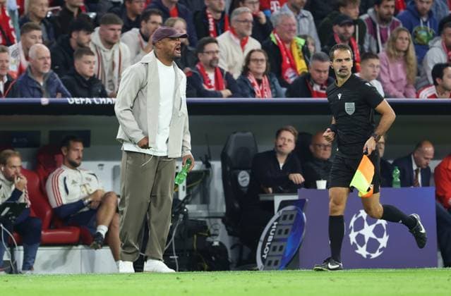 September 10, 2026, GER, Soccer, Men s, UEFA Champions League, Group Stage, 2026–2027 Season, Matchday 1, FC Bayern Munich vs. FK Bodø Glimt Coaching Zone, Sideline, Coaches Area, Technical Zone, Coach Vincent Kompany, FC Bayern Munich, Munich, Allianz Arena, Bayern, Germany Copyright: xNordphoto Schneiderx