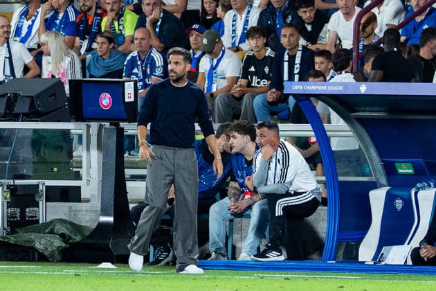 Soccer, Italy, UEFA Champions League, Matchday 1: Como 1907 vs. RB Leipzig, Thursday, September 10, 2026, Stadio Giuseppe Sinigaglia, Como; Cesc Fàbregas, Cesc Fabregas (Coach), Como 1907 Copyright: xValentinxDomgjonix