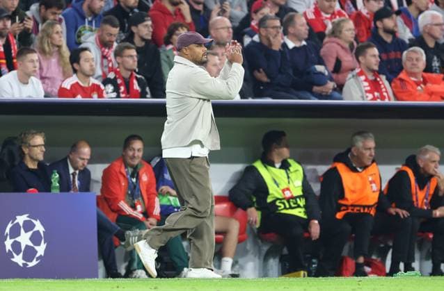 September 10, 2026, GER, Soccer, Men s, UEFA Champions League, Group Stage, 2026–2027 Season, Matchday 1, FC Bayern Munich vs. FK Bodø Glimt Coaching Zone, Sideline, Coach s Area, Technical Zone, Coach Vincent Kompany, FC Bayern Munich, Munich, Allianz Arena, Bayern, Germany Copyright: xNordphoto Schneiderx