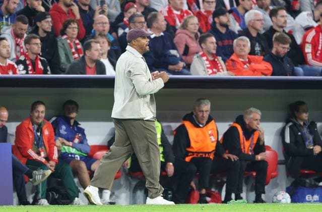 September 10, 2026, GER, Soccer, Men s, UEFA Champions League, Group Stage, 2026–2027 Season, Matchday 1, FC Bayern Munich vs. FK Bodø Glimt Coaching Zone, Sideline, Coach s Area, Technical Zone, Coach Vincent Kompany, FC Bayern Munich, Munich, Allianz Arena, Bayern, Germany Copyright: xNordphoto Schneiderx