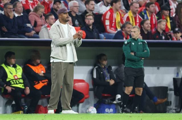 September 10, 2026, GER, Soccer, Men s, UEFA Champions League, Group Stage, 2026–2027 Season, Matchday 1, FC Bayern Munich vs. FK Bodø Glimt Coaching Zone, Sideline, Coaches Area, Technical Area, Coach Vincent Kompany, FC Bayern Munich, Munich, Allianz Arena, Bayern, Germany Copyright: xNordphoto Schneiderx