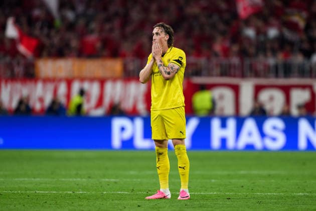 September 10, 2026: Andreas Helmersen of Bodo Glimt during the UEFA Champions League soccer match between Bayern Munich and Bodo Glimt on September 10, 2026 in Munich. Photo by Marius Simensen, BILDBYRAN COP 238 MM0073 bbeng football soccer UEFA Champions League Bodo Glimt Bayern Munich depp  Copyright: MARIUSxSIMENSEN BB260910BB848