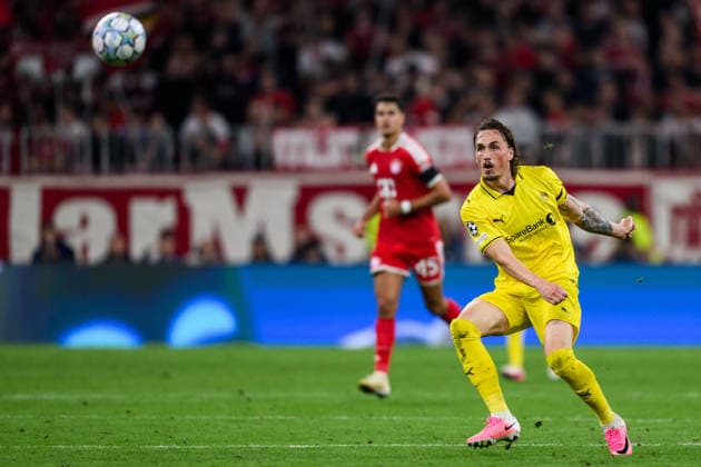 September 10, 2026: Andreas Helmersen of Bodo Glimt during the UEFA Champions League soccer match between Bayern Munich and Bodo Glimt on September 10, 2026 in Munich. Photo by Marius Simensen, BILDBYRAN COP 238 MM0073 bbeng football soccer UEFA Champions League Bodo Glimt Bayern Munich  Copyright: MARIUSxSIMENSEN BB260910BB849