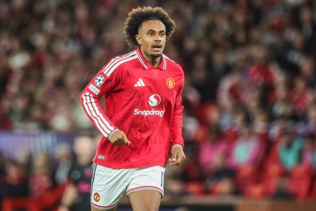 UEFA Champions League Matchday 1 of 8 Manchester United, ManU v Sabah FK Joshua Zirkzee of Manchester United during the UEFA Champions League Matchday 1 of 8 match Manchester United vs Sabah FK at Old Trafford, Manchester, United Kingdom on 10 September 2026 (Photo by Mark Cosgrove News Images) Manchester Old Trafford Greater Manchester United Kingdom Copyright: xMarkxCosgrove NewsxImagesx