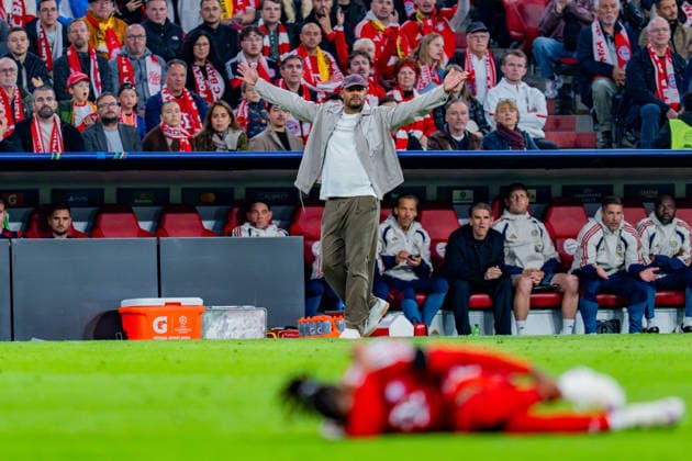 UEFA Champions League, Matchday 1, FC Bayern Munich vs. Bodo Glimt on September 10, 2026 Michael Olise Vincent Kompany Copyright: xBahhoxKarax