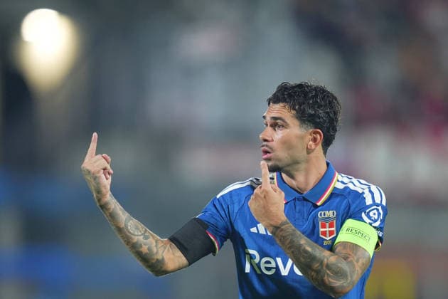 Como™s Lucas Da Cunha during the UEFA Champions League football match between Como and RB Leipzig - Champions League 2026 2027 - Giuseppe Sinigallia in Como , north Italy - Thursday , September 10 , 2026. - Soccer  Copyright: xSpada LaPressex