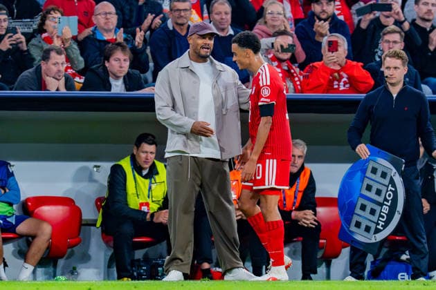 UEFA Champions League, Matchday 1, FC Bayern Munich vs. Bodo Glimt on September 10, 2026. Substitution: Vincent Kompany for Jamal Musiala Copyright: xBahhoxKarax