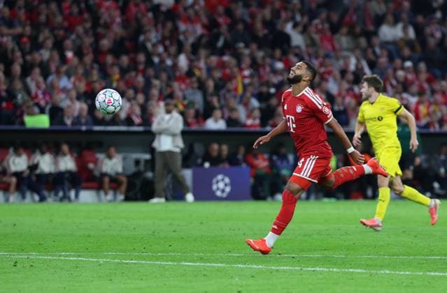 September 10, 2026, GER, Soccer, Men s, UEFA Champions League, Group Stage, 2026–2027 Season, Matchday 1, FC Bayern Munich vs. FK Bodø Glimt, Ismael Saibari, FC Bayern Munich 34, chasing the ball, Munich, Allianz Arena, Bayern, Germany Copyright: xNordphoto Schneiderx