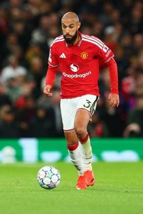 Noussair Mazraoui of Manchester United, ManU Manchester United v Sabah, UEFA Champions League, Football, Old Trafford, UK - 10 Sep 2026Manchester Old Trafford United Kingdom  Copyright: xPaulxCurrie Shutterstockx 17144908bq