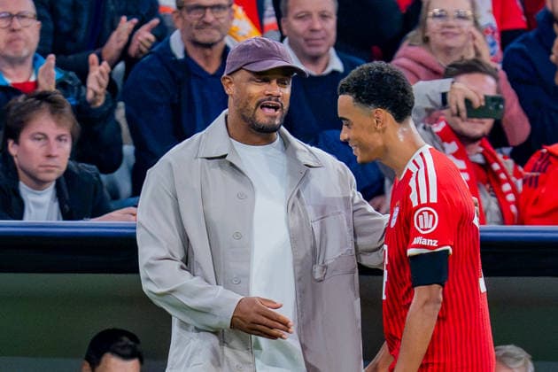 UEFA Champions League, Matchday 1, FC Bayern Munich vs. Bodo Glimt on September 10, 2026. Substitution: Vincent Kompany for Jamal Musiala Copyright: xBahhoxKarax