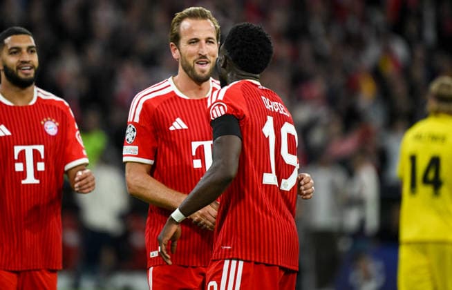 September 10, 2026, xemx, Soccer, UEFA Champions League, FC Bayern Munich vs. FK Bodø Glimt, Alphonso Davies of FC Bayern Munich, goal celebration, celebrating the goal, celebrating the 3-0 goal for Munich