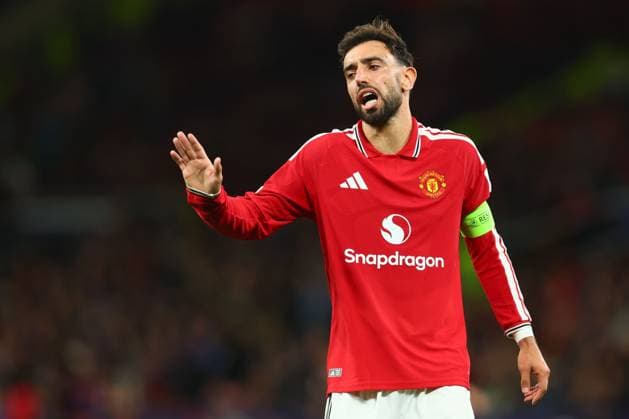 Bruno Fernandes of Manchester United, ManU Manchester United v Sabah, UEFA Champions League, Football, Old Trafford, UK - 10 Sep 2026Manchester Old Trafford United Kingdom  Copyright: xPaulxCurrie Shutterstockx 17144908bw