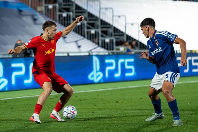 Soccer, Italy, UEFA Champions League, Matchday 1: Como 1907 vs. RB Leipzig, Thursday, September 10, 2026, Stadio Giuseppe Sinigaglia, Como, Brajan Gruda 10, RB Leipzig, Álex Valle, Alex Valle 3, Como 1907 Copyright: xValentinxDomgjonix