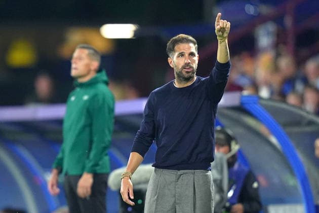 Como™s head coach Cesc Fabregas during the UEFA Champions League football match between Como and RB Leipzig - Champions League 2026 2027 - Giuseppe Sinigallia in Como , north Italy - Thursday , September 10 , 2026. - Soccer  Copyright: xSpada LaPressex