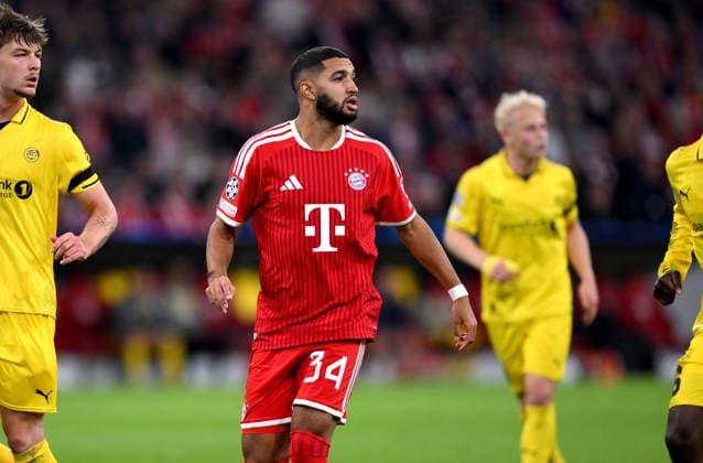 SOCCER CHAMPIONS LEAGUE 2026–2027 SEASON Preliminary Round, Matchday 1, September 10, 2026 FC Bayern Munich FK Bodo Glimt Ismael Saibari FC Bayern Munich