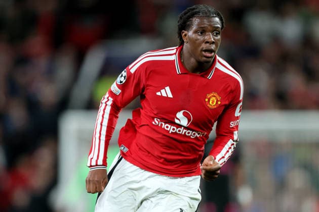Manchester United, ManU v Sabah FC - UEFA Champions League 2026 27 League Phase MD1 Patrick Dorgu of Manchester United running during the UEFA Champions League 2026 27 League Phase MD1 match between Manchester United and Sabah FC at Old Trafford on September 10, 2026 in Manchester, England. Manchester Old Trafford England United Kingdom Copyright: xAllstarxPicturexLibraryxLtdx