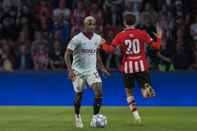 Pedro Henrique seen during UEFA Champions League 26 27 League Phase - Matchday 1 match between teams of PSV Eindhoven and FC Shakhtar Donetsk (Jan Borys Ball Raw Images) Eindhoven Philips Stadion Netherlands Copyright: xJanxBorysx janborys_psv_shakhtar_2627-130