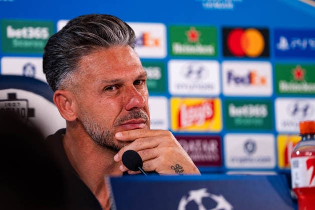 Soccer, Italy, UEFA Champions League, Matchday 1: Como 1907 vs. RB Leipzig, Thursday, September 10, 2026, Stadio Giuseppe Sinigaglia, Como; Martin Demichelis, Martin Demichelis (coach), RB Leipzig at the postgame press conference Copyright: xValentinxDomgjonix