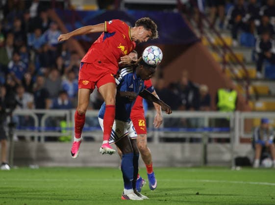 IPA88372426 - Al-Ainoui of RB Leipzig during the 2026–27 UEFA Champions League soccer match between Como 1907 and RB Leipzig on September 10, 2026, at Giuseppe Sinigaglia Stadium in Como, Italy. Photo by Nderim KACELI  Copyright: xNderimxKaceli IPAxSportx xx IPA88372426