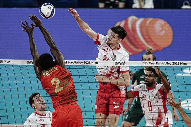 Volley Photo by IPA ABACAPRESS.COM88358974 - Poland s Szymon Jakubiszak in action during the CEV Enel Eurovolley 2026 pool stage match between Poland and Portugal at Arena 8888 in Sofia, Bulgaria, on September 10, 2026 Sofia Bulgaria  Copyright: xIPAxSport ABACAx