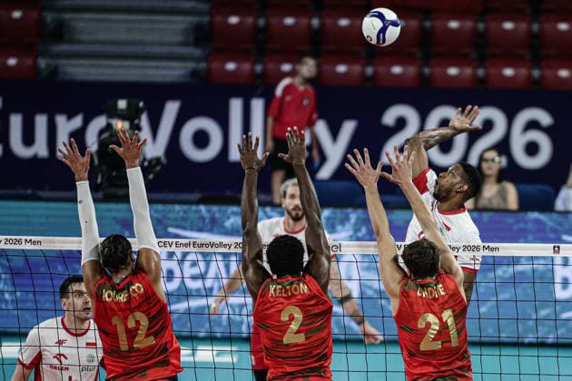 Volley Photo by IPA ABACAPRESS.COM88358976 - Poland s Leon Venero in action during the CEV Enel Eurovolley 2026 pool phase match between Poland and Portugal at Arena 8888 in Sofia, Bulgaria, on September 10, 2026 Sofia Bulgaria  Copyright: xIPAxSport ABACAx