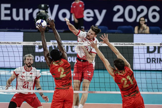 Volley Photo by IPA ABACAPRESS.COM88358982 - Poland s Szymon Jakubiszak in action during the CEV Enel Eurovolley 2026 pool phase match between Poland and Portugal at Arena 8888 in Sofia, Bulgaria, on September 10, 2026 Sofia Bulgaria  Copyright: xIPAxSport ABACAx
