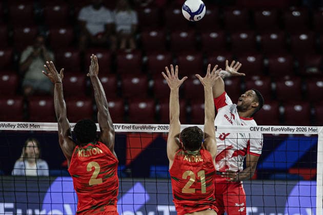 Volley Photo by IPA ABACAPRESS.COM88358993 - Poland s Leon Venero in action during the CEV Enel Eurovolley 2026 pool phase match between Poland and Portugal at Arena 8888 in Sofia, Bulgaria, on September 10, 2026 Sofia Bulgaria  Copyright: xIPAxSport ABACAx