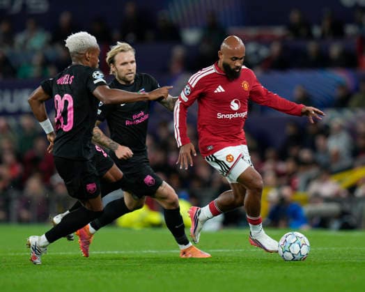 Manchester United, ManU v Sabah FK, UEFA Champions League Bryan Mbeumo of Manchester United rruns at the Sabah defence during the Manchester United v Sabah FK UEFA Champions League 1st Round match at Old Trafford, Manchester, England on 10 September 2026 Credit: Steve Flynn Every Second Media Editorial use only. All images are copyright Every Second Media Limited. No images may be reproduced without prior permission. Copyright: xIMAGO EveryxSecondxMediax ESM-2151-0119 StevexFlynnx xEveryxSecondxMediax
