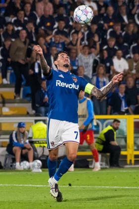Lucas Da Cunha seen during UEFA Champions League 2026 2027 league phase game between teams of Como 1907 and RB Leipzig (Martin Cocciolo Ball Raw Images) Como Stadio Giuseppe Sinigaglia Italy Copyright: xMartinxCocciolox COMRBL-14