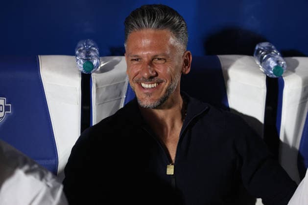 SOCCER - UEFA Champions League - Como 1907 vs. RB Leipzig Photo by IPA ABACAPRESS.COM88368418 - Martin Demichelis, manager of RB Leipzig, during the 2026–27 UEFA Champions League soccer match between Como 1907 and RB Leipzig on September 10, 2026, at Giuseppe Sinigaglia Stadium in Como, Italy. Photo by Nderim KACELI Como Italy  Copyright: xIPAxSport ABACAx