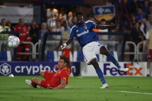 SOCCER - UEFA Champions League - Como 1907 vs. RB Leipzig Photo by IPA ABACAPRESS.COM88372435 - Assane Diao of Como 1907 scoring a goal during the UEFA Champions League 2026–27 season soccer match between Como 1907 and RB Leipzig on September 10, 2026, at Giuseppe Sinigaglia Stadium in Como, Italy. Photo by Nderim KACELI Como Italy  Copyright: xIPAxSport ABACAx