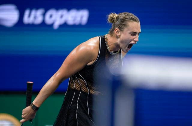 US Open tennis tournament - Day 12 Aryna Sabalenka of Belarus reacts while in action against Jessica Pegula of the USA during their Women s Singles Semifinals match of the US Open Tennis Championships at the USTA Billie Jean King National Tennis Center in Flushing Meadows, New York, USA, 10 September 2026. FLUSHING MEADOWS NEW YORK United States  Copyright: xCRISTOBALxHERRERA-ULASHKEVICHx
