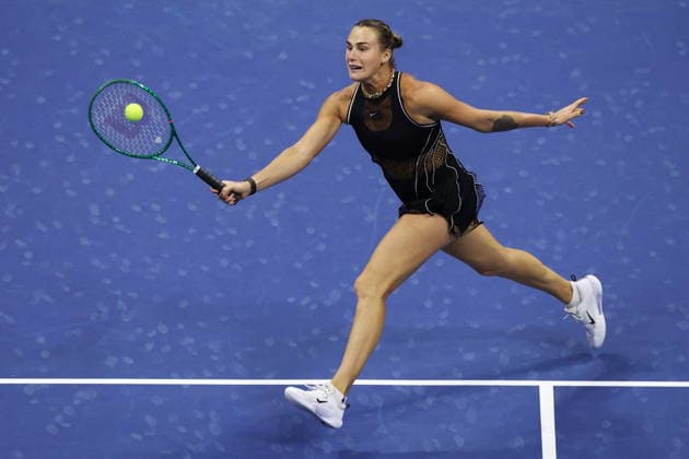 US Open tennis tournament - Day 12 Aryna Sabalenka of Belarus in action against Jessica Pegula of the USA during their Women s Singles Semifinals match of the US Open Tennis Championships at the USTA Billie Jean King National Tennis Center in Flushing Meadows, New York, USA, 10 September 2026. FLUSHING MEADOWS NEW YORK United States  Copyright: xBRIANxHIRSCHFELDx