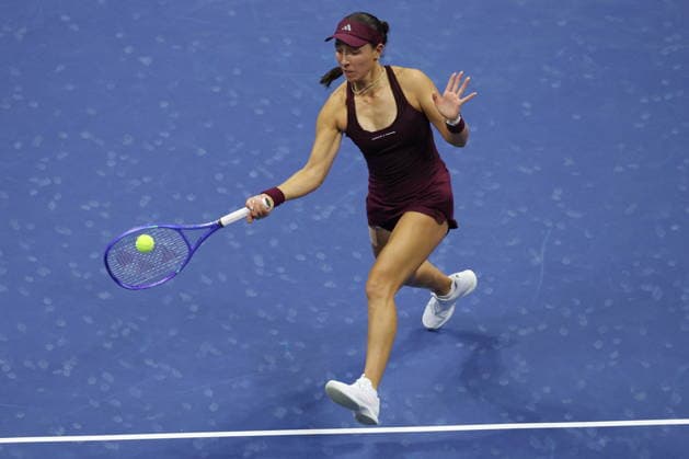 US Open tennis tournament - Day 12 Jessica Pegula of the USA in action against Aryna Sabalenka of Belarus during their Women s Singles Semifinals match of the US Open Tennis Championships at the USTA Billie Jean King National Tennis Center in Flushing Meadows, New York, USA, 10 September 2026. FLUSHING MEADOWS NEW YORK United States  Copyright: xBRIANxHIRSCHFELDx