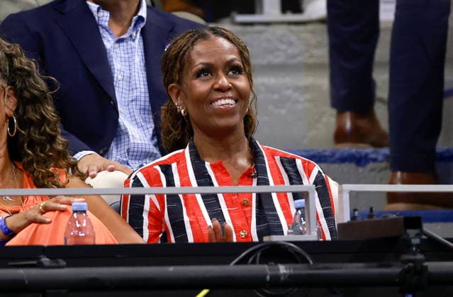 Tennis, US Open, semi-finals, celebrities in the stands