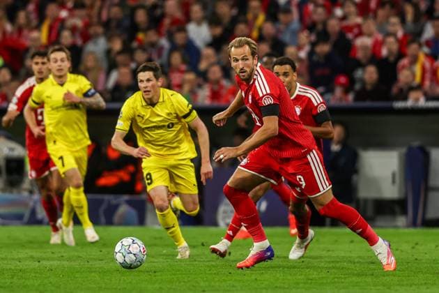 UEFA Champions League 2026 2027 - Bayern Munich and Bodo Glimt in Munich, Germany - 10 Sep 2026 Harry Kane (Bayern Munich) seen in action during UEFA Champions League 2026 2027 match between Bayern Munich and Bodo Glimt. Bayern Munich 5 - 0 Bodo Glimt Munich Germany Copyright: xGrzegorzxWajdax xSOPAxImagesx Grzegorz-Wajda-1448655