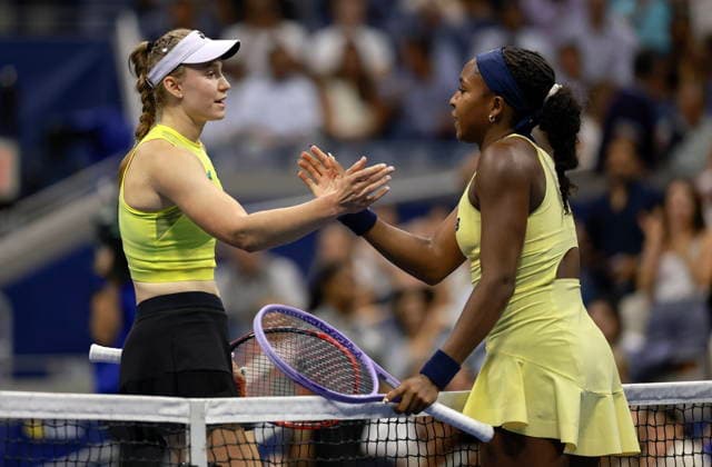 Tennis, US Open, semi-final, Gauff v Rybakina