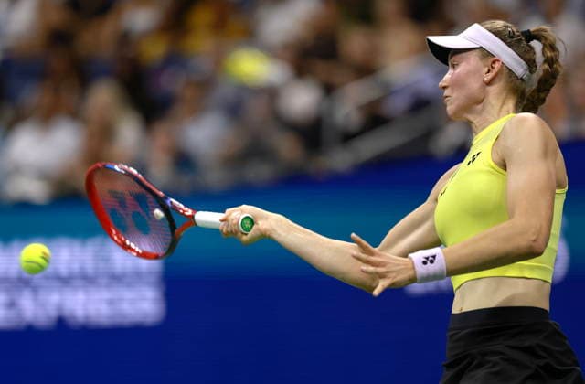 US Open tennis tournament - Day 12 Elena Rybakina of Kazakhstan in action against Coco Gauff of the USA during their Women s Singles Semifinals match of the US Open Tennis Championships at the USTA Billie Jean King National Tennis Center in Flushing Meadows, New York, USA, 10 September 2026. FLUSHING MEADOWS NEW YORK United States  Copyright: xCRISTOBALxHERRERA-ULASHKEVICHx