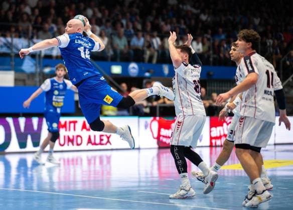 HANDBALL OPEL HBL MATCHDAY 4 THSV EISENACH SG BBM BIETIGHEIM ** FOR EDITORIAL PURPOSES ONLY ** EDITORIAL USE ONLY ** p 10 09 2026 Eisenach Handball Opel Handball 1st Bundesliga Season 2026–2027 Werner Assmann Hall Matchday 4 ThSV Eisenach SG BBM Bietigheim in the photo by Peter Walz 14 ThSV Eisenach Germany Thuringia Eisenach Copyright SaschaxFromm Copyright: SaschaxFromm doc87jtb6iqz0zxwvren02 ,EDITORIAL USE ONLY Copyright: SaschaxFromm