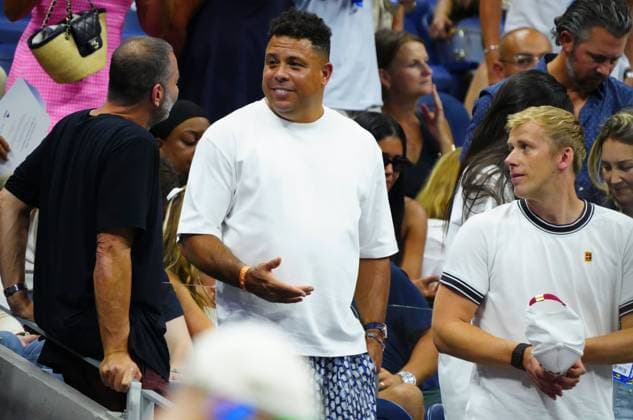 Ronaldo in the family box of Aryna Sabalenka 2026 US Open, Day Twelve, USTA Billie Jean King National Tennis Center, New York, USA - 10 Sep 2026New York USTA Billie Jean King National T New York (NY) United States of America EDITORIAL USE ONLY No use with unauthorised audio, video, data, fixture lists, club league logos or live services. Online in-match use limited to 120 images, no video emulation. No use in betting, games or single club league player publications. Copyright: xJavierxGarcia Shutterstockx 17140160ed
