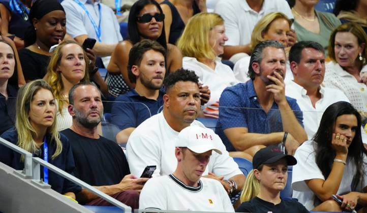 Ronaldo in the family box of Aryna Sabalenka 2026 US Open, Day Twelve, USTA Billie Jean King National Tennis Center, New York, USA - 10 Sep 2026New York USTA Billie Jean King National T New York (NY) United States of America EDITORIAL USE ONLY No use with unauthorised audio, video, data, fixture lists, club league logos or live services. Online in-match use limited to 120 images, no video emulation. No use in betting, games or single club league player publications. Copyright: xJavierxGarcia Shutterstockx 17140160ea