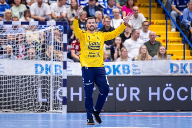 Benjamin Buric, SG Flensburg Handewitt, 01, GER, TBV Lemgo Lippe vs. SG Flensburg Handewitt, Handball, Bundesliga 1, Matchday 4, 2026–2027 Season, September 10, 2026 GER, TBV Lemgo Lippe vs. SG Flensburg Handewitt, Handball, 1st Bundesliga, Matchday 4, 2026–2027 season, September 10, 2026 Lemgo Copyright: xEibner-Pressefoto JanxRollingerx EP_JSK